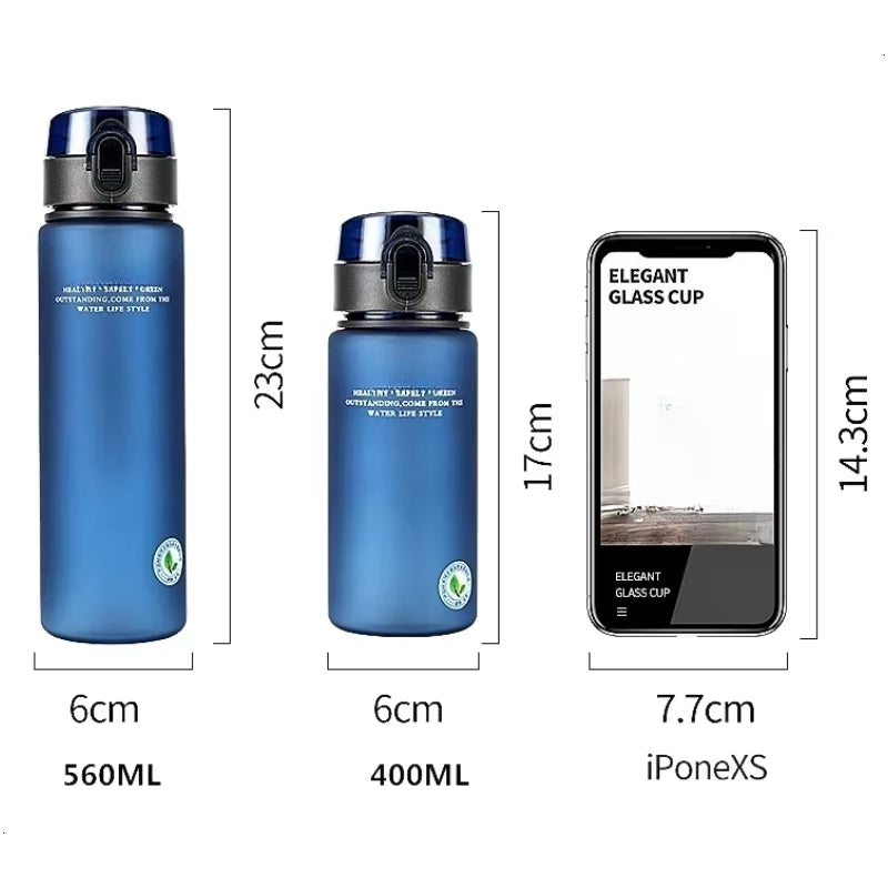 Brand BPA Free Leak Proof Sports Water Bottle High Quality Tour Hiking Portable My Favorite Drink Bottles 400Ml 560Ml